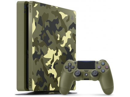 PlayStation 4 Slim 1TB Green Camouflage