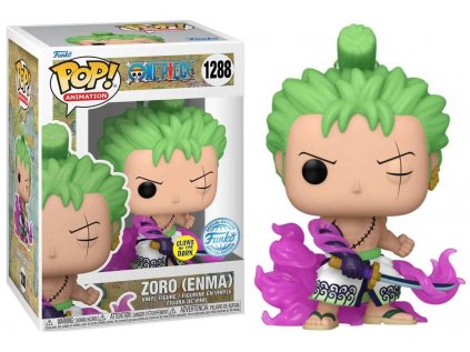 Funko POP! 1288 Animation: One Piece - Zoro (Enma) GITD Special Edition