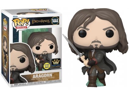 Funko POP! 1444 Movies: The Lord of The Rings - Aragorn GITD Special Edition