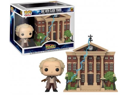 Funko POP! 15 Town: Back to the Future - Doc with Clock Tower