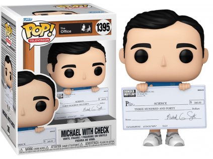 Funko POP! 1395 TV: The Office - Michael with Check