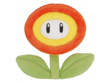 Plyšák Super Mario - Fire Flower 18 cm