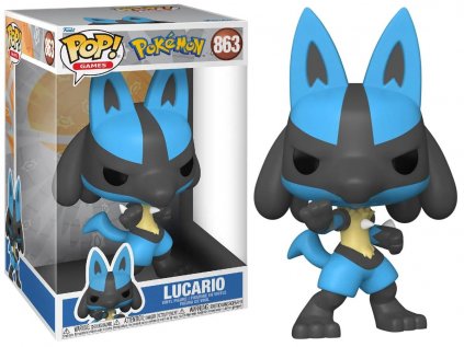 Funko POP! 863 Games: Pokémon - Jumbo - Lucario