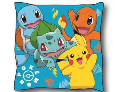 Polštář Pokémon - Kanto Starters