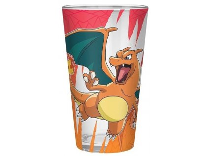 Sklenice Pokémon - Charizard