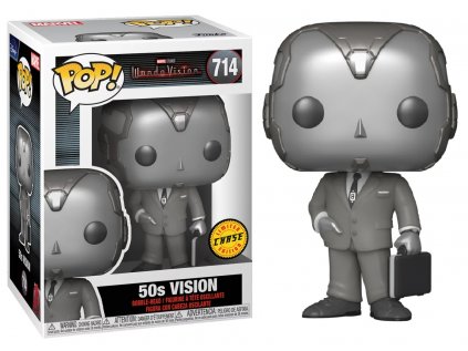 Funko POP! 714 Marvel: Wandavision - Vision 50s Limited Chase Edition