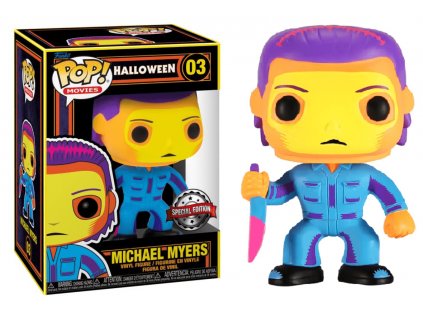 Funko POP! 03 Movies: Halloween - Michael Myers BLKLT Special Edition