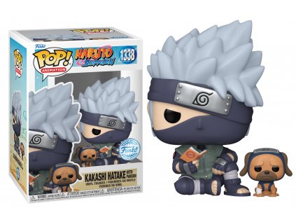 Funko POP! 1338 Animation: Naruto Shippuden - Kakashi Hatake w/ Pakkun Special Edition