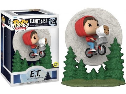 Funko POP! 1259 Moments: E.T. - Elliott & E.T. GITD