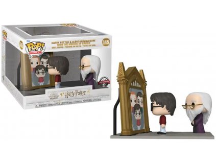 Funko POP! 145 Moments: Harry Potter - Harry Potter & Albus Dumbledore With The Mirror of Erised Special Edition