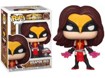 Funko POP! 865 Marvel Infinity Warps - Weapon Hex Special Edition