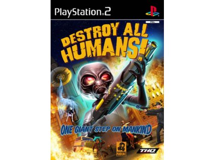 PS2 Destroy All Humans!