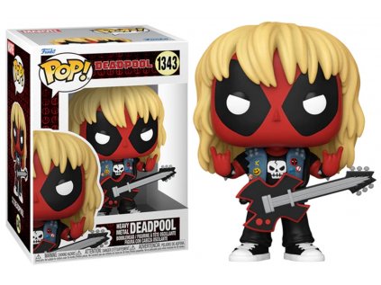 Funko POP! 1343 Marvel Deadpool - Heavy Metal Deadpool