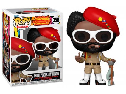 Funko POP! 358 Rocks: George Clinton Parliament Funkadelic - George "Uncle Jam" Clinton