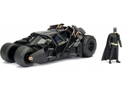 DC Comics Batman: The Dark Knight - Batmobile & Batman 1:24