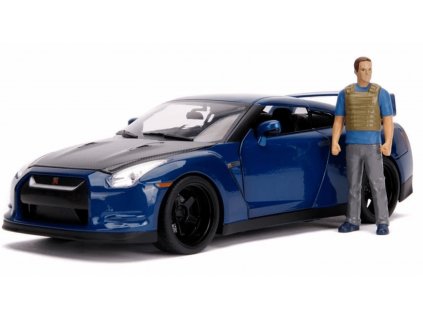 Fast & Furious - Hollywood Rides Nissan Skyline GT-R R35 with Brian 1:18