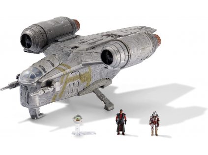 Star Wars: Micro Galaxy Squadron Vehicle with Figures  - Razor Crest 20 cm