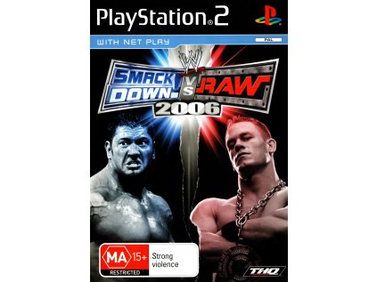 PS2 WWE SmackDown vs Raw 2006