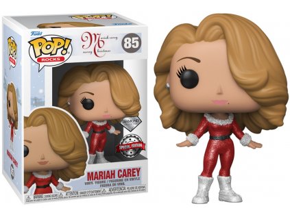 Funko POP! 85 Rocks: Mariah Carey Merry Christmas - Mariah Carey Special Diamond Collection