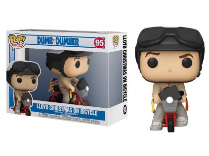 Funko POP! 95 Rides: Dumb and Dumber - Lloyd Christmas on Bicycle