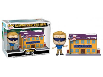 Funko POP! 24 Town: South Park - South Park Elementary w/PC Principal