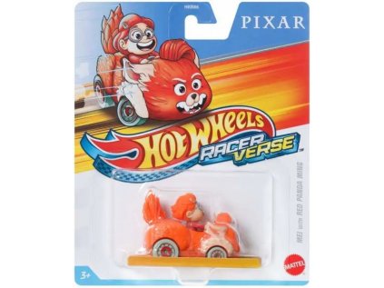 Hot Wheels RacerVerse Pixar- Mei w/ Red Panda Ming