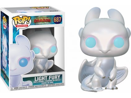 Funko POP! 687 Movies: How to Train Your Dragon - Light Fury