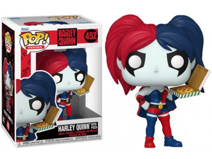 Funko POP! 452 Heroes: Harley Quinn - Harley Quinn with Pizza