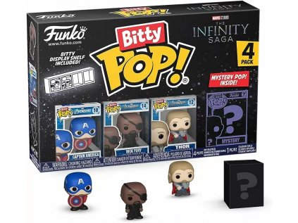 Funko Bitty POP! 4-Pack Marvel The Infinity Saga - Captain America