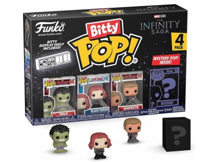 Funko Bitty POP! 4-Pack Marvel: The Infinity Saga - Hulk