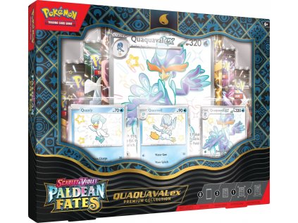 Pokémon TCG: Scarlet & Violet Paldean Fates Premium Collection - Quaquaval ex