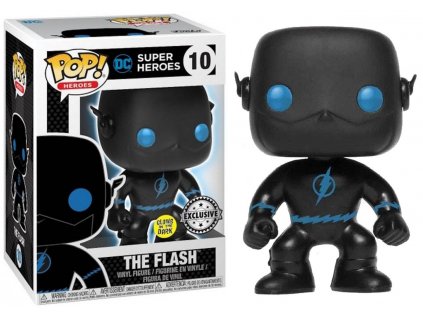 Funko POP! 10 Heroes: DC Super Heroes - The Flash GITD Exclusive