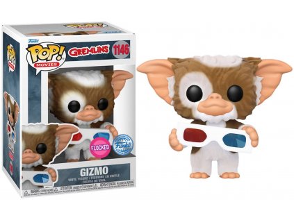 Funko POP! 1146 Movies: Gremlins - Gizmo Flocked Special Edition