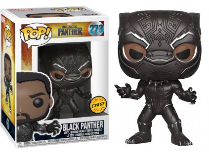 Funko POP! 273 Marvel Black Panther - Black Panther Limited Chase Edition
