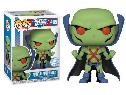 Funko POP! 465 Heroes: DC Justice League - Martian Manhunter Special Edition