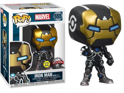 Funko POP! 555 Marvel - Iron Man GITD Special Edition