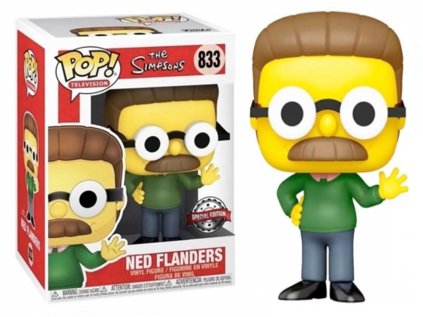 Funko POP! 833 TV: The Simpsons - Ned Flanders Special Edition