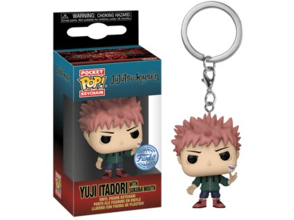 Funko Pocket POP! Klíčenka Jujutsu Kaisen - Yuji Itadori with Sukuna Mouth Special Edition