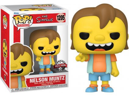 Funko POP! 1205 TV: The Simpsons - Nelson Muntz Special Edition