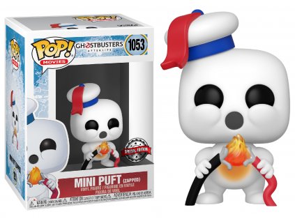 Funko POP! 1053 Movies: Ghostbusters Afterlife - Mini Puft (Zapped) Special Edition