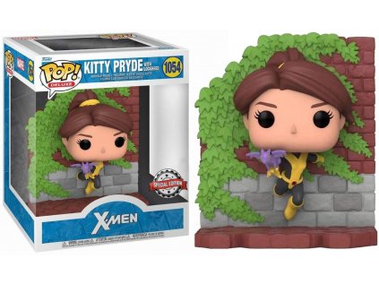 Funko POP! 1054 Deluxe: X-Men - Kitty Pryde With Lockheed Special Edition