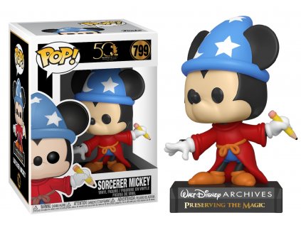Funko POP! 799 Disney Archives 50th Anniversary -Sorcerer Mickey