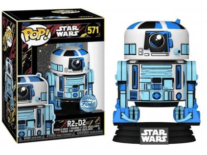 Funko POP! 571 Star Wars - R2-D2 Special Edition