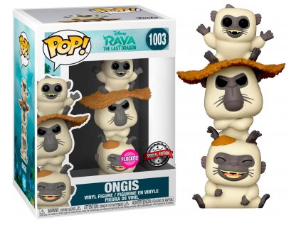 Funko POP! 1003 Disney Raya and the Last Dragon - Ongis Flocked Special Edition