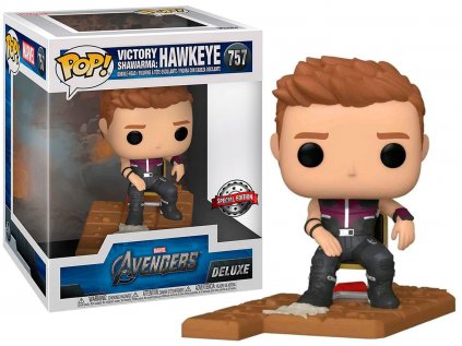 Funko POP! 757 Deluxe: Avengers - Victory Shawarma: Hawkeye Special Edition