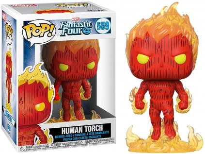 Funko POP! 559 Marvel Fantastic Four - Human Torch