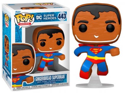 Funko POP! 443 Heroes: DC Super Heroes - Gingerbread Superman