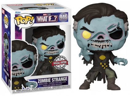 Funko POP! 946 Marvel What If...? - Zombie Strange Special Edition