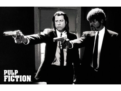 Pulp Fiction - Guns B&W