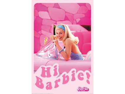 Plakát Barbie - Hi Barbie!